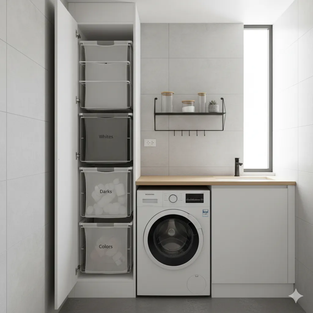 From Mess to Minimal: Transforming My Laundry Room for Under $200